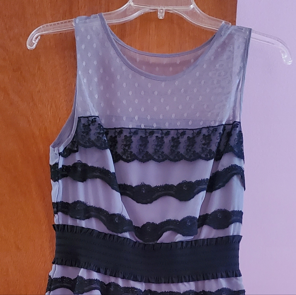 Black/gray dress